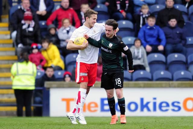 No separating the Bairns and Rovers - or Will Vaulks and Aidan Connolly - on April 23, 2016