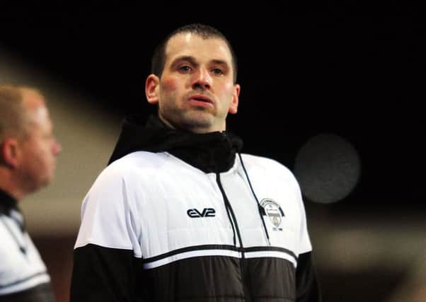 East Stirlingshire manager Derek Ure.