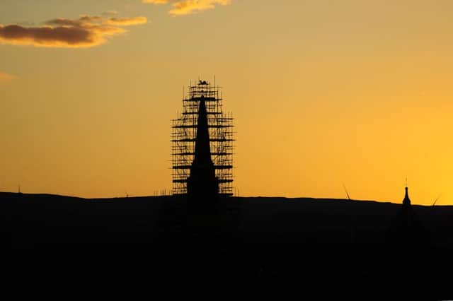 The Falkirk Steeple was restored as part of the £5.6m Townscape Heritage Initiative. Pic: Michael Gillen.