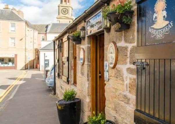 The Wheatsheaf Inn, Falkirk's oldest pub.