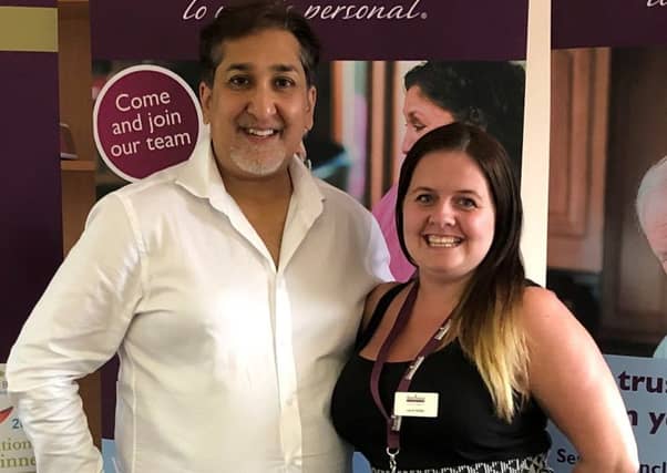 Suhail Rehman and Laura Moffatt