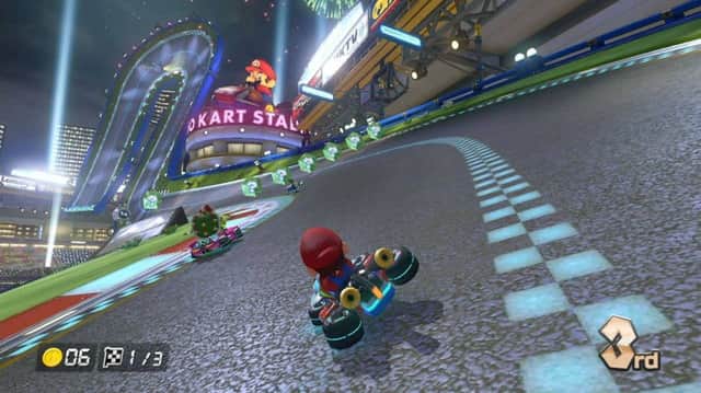 Mario Kart is just one of the games people can compete during The Geek Guys nights in Nellies Cafe