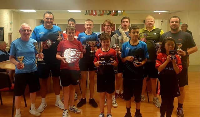 Stirlingshire table tennis league association winners and runners-up 2019