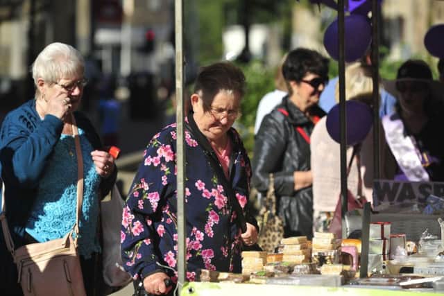 Falkirk Food and Drink Festival on Falkirk High Street. Picture by Alan Murray.