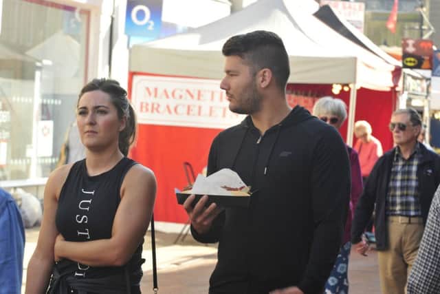 Falkirk Food and Drink Festival on Falkirk High Street. Picture by Alan Murray.