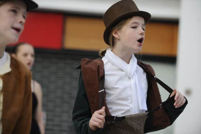 Launch day of Falkirk Arts Festival on Saturday, September 21. Picture by Alan Murray.