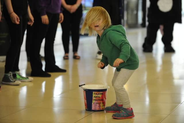 Launch day of Falkirk Arts Festival on Saturday, September 21. Picture by Alan Murray.