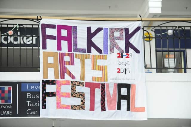 Launch day of Falkirk Arts Festival on Saturday, September 21. Picture by Alan Murray.