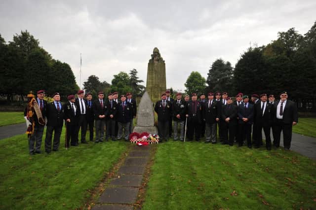 TA Memorial Service in Zetland Park, Grangemouth on Sunday, September 25. Picture by Alan Muray.