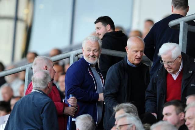 Mark Campbell watched the game - but not from the directors' box. Picture: Michael Gillen