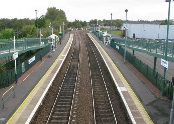 Camelon railway station. Picture: ScotRail