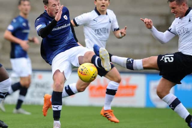 Action from Raith Rovers v Falkirk (picture: Michael Gillen)