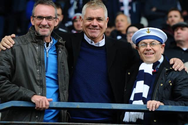 Falkirk fans on tour. Brian Flynn on his Stag Do.