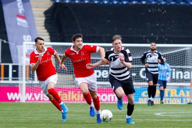 East Stirlingshire v CS Strollers at The Falkirk Stadium. Picture: Scott Loudon