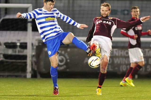 1 - Greenock Morton  69 pts, 2 - Stranraer  67 pts, 3 - Forfar 66 pts, 4 - Brechin 59 pts 

Falkirk would finish 4th with their projected 64 pts.