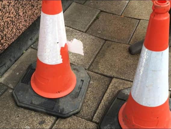 Man injured after tipping over uneven paving in Falkirk's Lower Newmarket Street