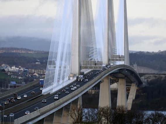 The Queensferry Crossing carries nearly 80,000 vehicles each weekday.
