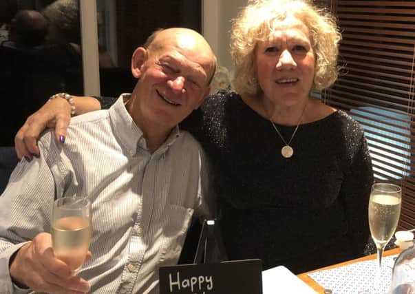 Alan and Pamela Stobie celebrated their 50th golden wedding anniversary last week. Photo by Zoe Gordon.