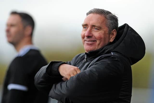 Peterhead boss Jim McInally.