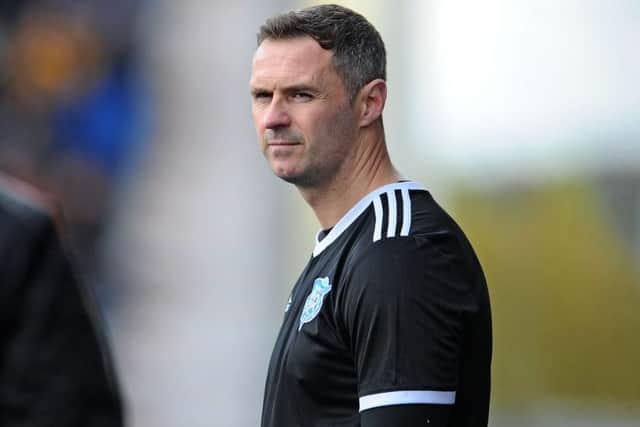 David McCracken back at Falkirk.