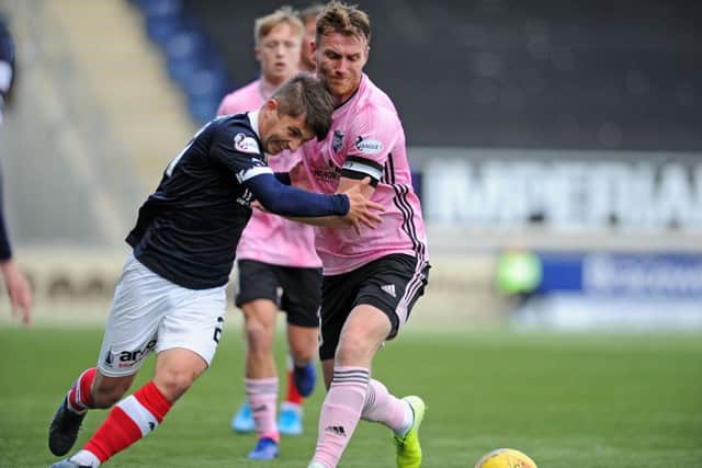 Falkirk saw off Peterhead with four goals least weekend. Picture: Michael Gillen.