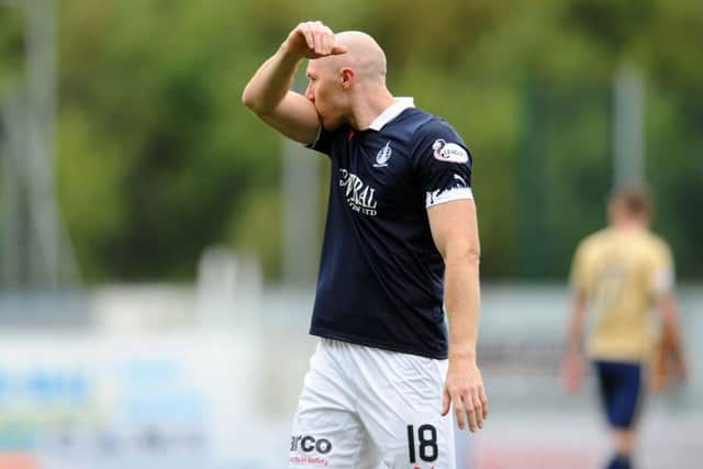 Conor Sammon says Falkirk has a massive potential. Pictures: Michael Gillen