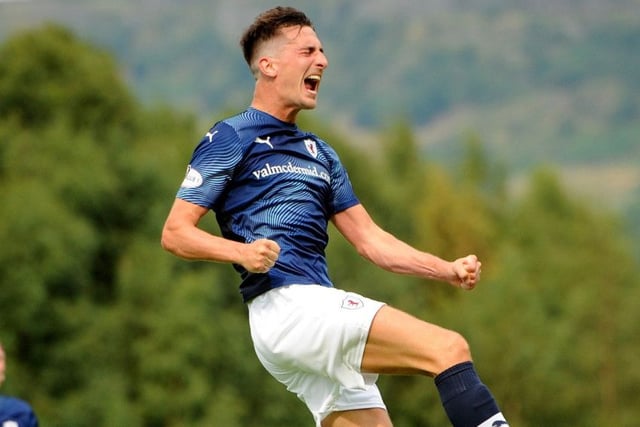 Club - Raith Rovers,
Goals scored - 4,
Minutes played - 602