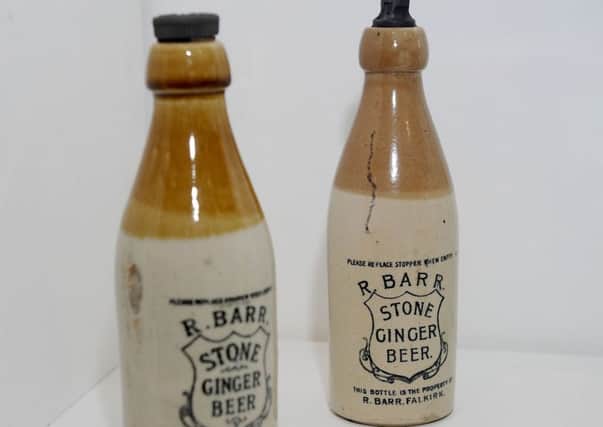 These authentic Falkirk Iron Brew bottles were selected by archaeologist Geoff Bailey for his special exhibition featuring a collection of objects that tell the story of Falkirk.