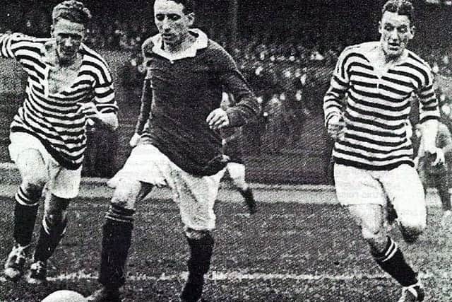 Patsy Gallacher weighed just nine stone.