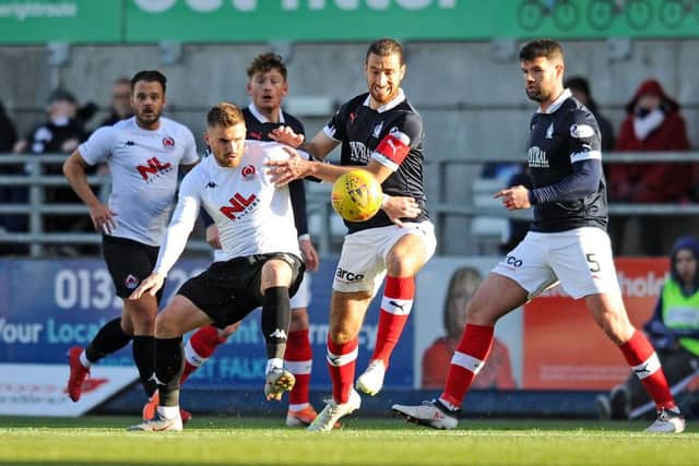 The bookies are still tipping the Bairns despite a second loss to Clyde. Picture: Michael Gillen