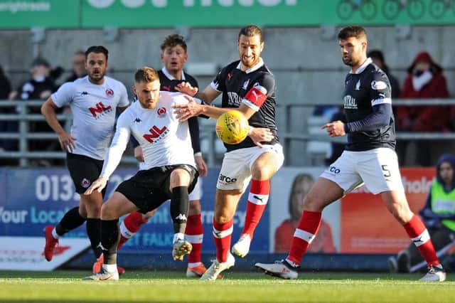 The bookies are still tipping the Bairns despite a second loss to Clyde. Picture: Michael Gillen