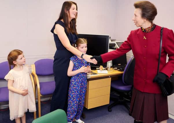 The grant to the Forth Valley Sensory Centre in Camelon rounds off a memorable year - in September HRH The Princess Royal dropped by to open a new kitchen garden.