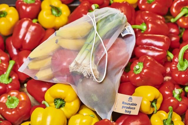 Aldi is trialling reusable fruit and veg bags in stores