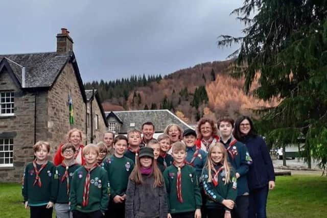 Cubs and Scouts from Bonnybridge enjoyed a weekend at Meggernie in Perthshire.