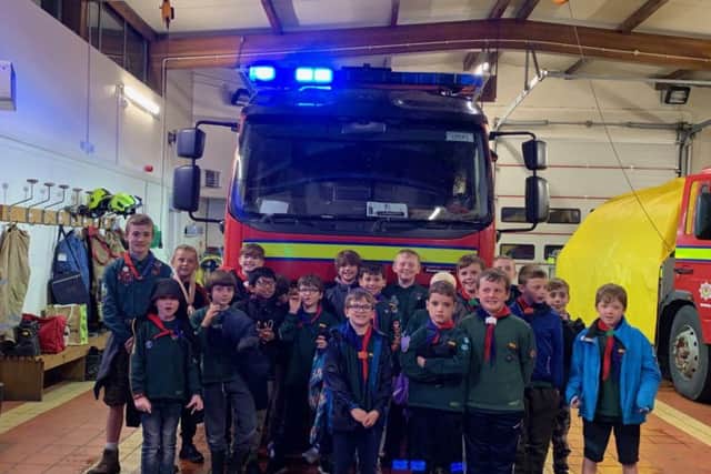 Fire safety badge work was on the agenda for 89th Stenhousemuir Cubs.