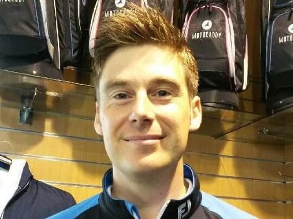 Stuart Reekie will take over as Linlithgow GCs new head professional from next Monday (Submitted pic)