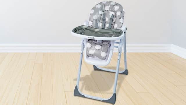 Argos is urgently recalling a high chair due to risk of injury for babies (Photo: Argos)