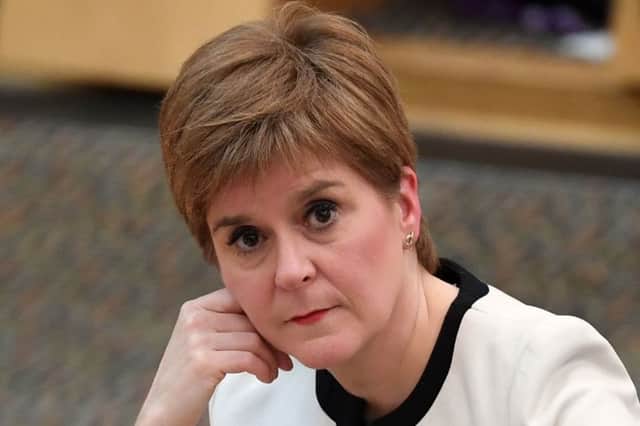 Nicola Sturgeon will face questions from opposition MSPs at today's FMQs (Getty Images)
