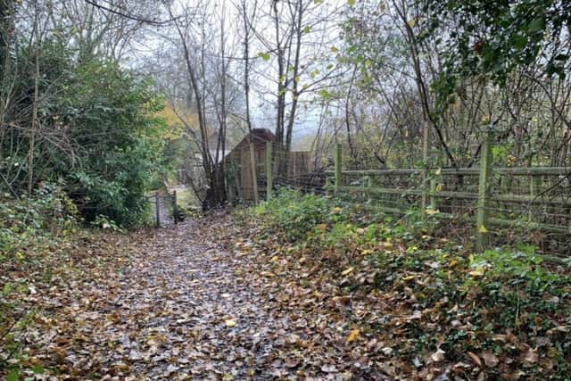 The site is only accessible by foot. (Picture: Taylor James Auctions)